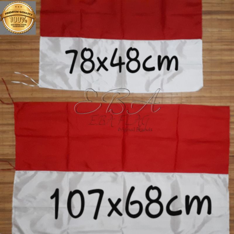 Jual Termurah Bendera Merah Putih Bendera Indonesia Bahan Satin