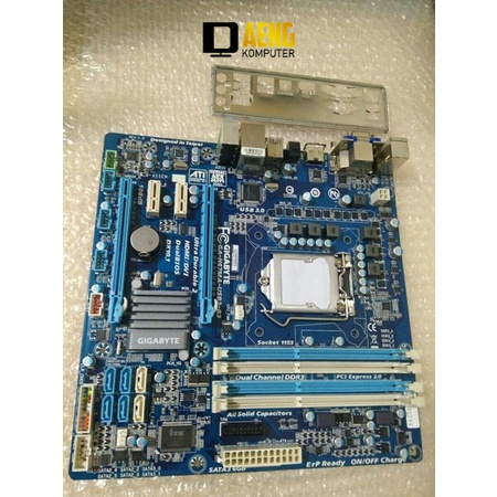 Jual Motherboard Mainboard Mobo Pc Intel Merk Gigabyte GA H67MA USB3 B3 ...