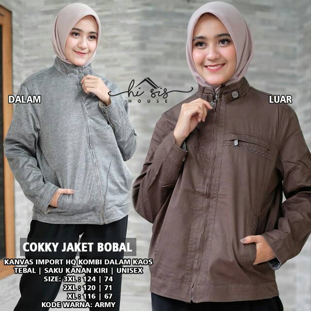 Jual COKKY JAKET BOBAL (UNISEX) | Shopee Indonesia