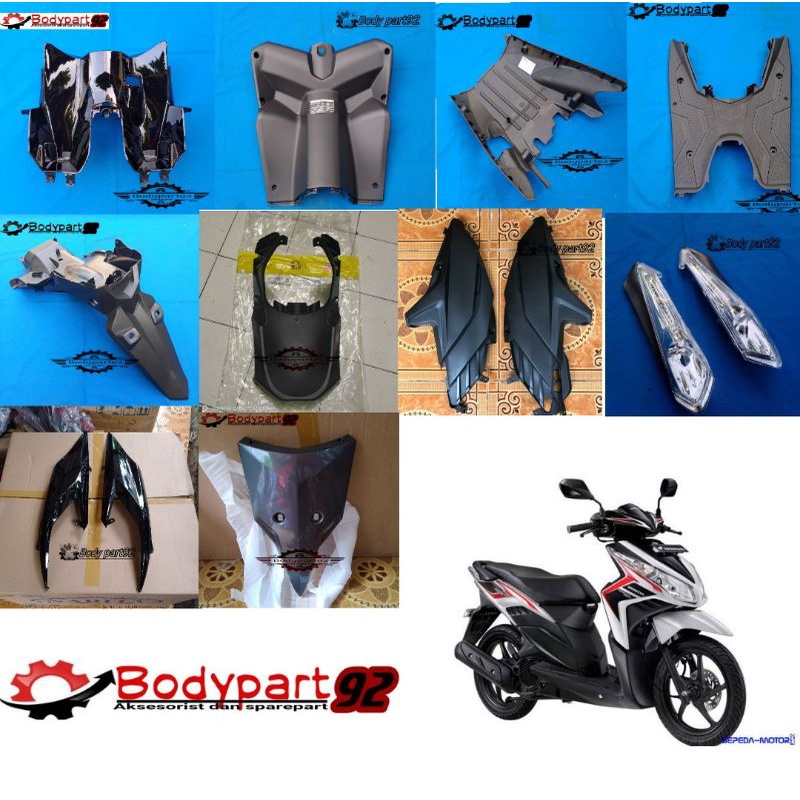 Jual Cover Body Kasar Vario Techno Tekno Cbs Lokal