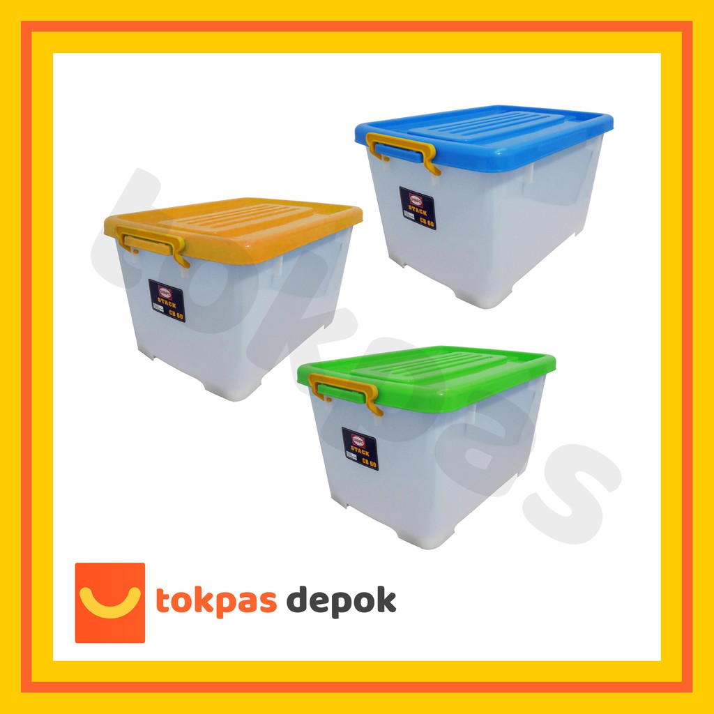Jual Container CB 60 Stack / Box Penyimpanan Serbaguna Shinpo - Kirim ...