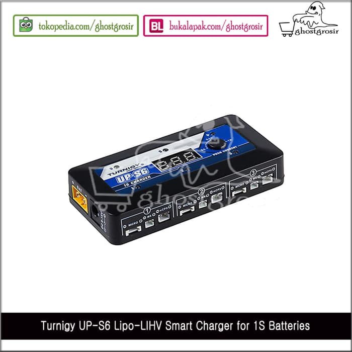 Jual Turnigy UPS6 LipoLIHV Smart Charger for 1S Batteries Shopee