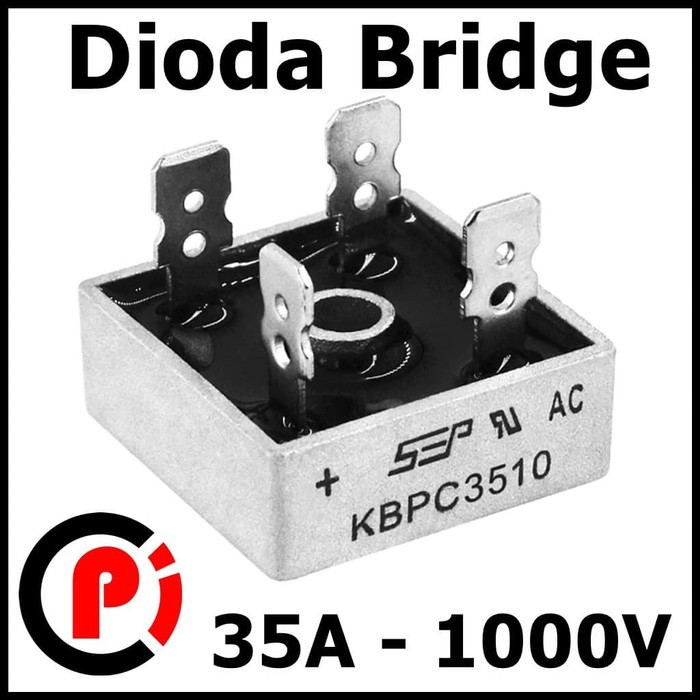 Jual Dioda Jembatan Bridge KBPC3510 35A 1000V Rectifier Diode AC ...