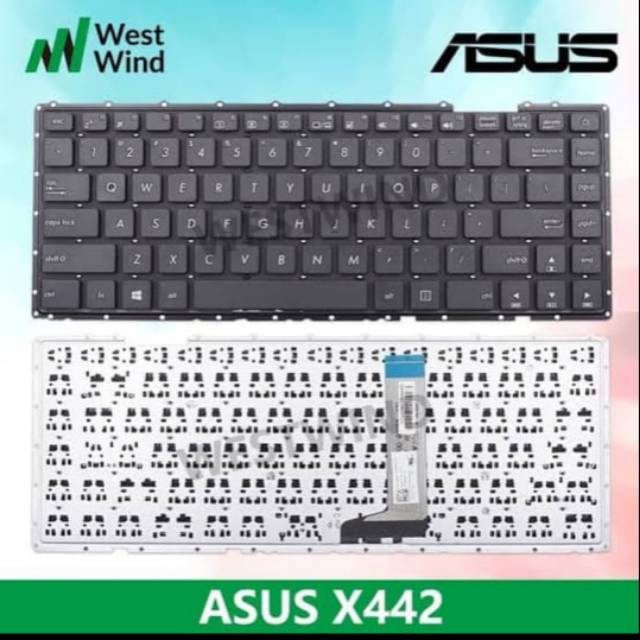 Jual keyboard asus a442 a442u a442ua a442ur x442 x442u x442ur x442ua ...
