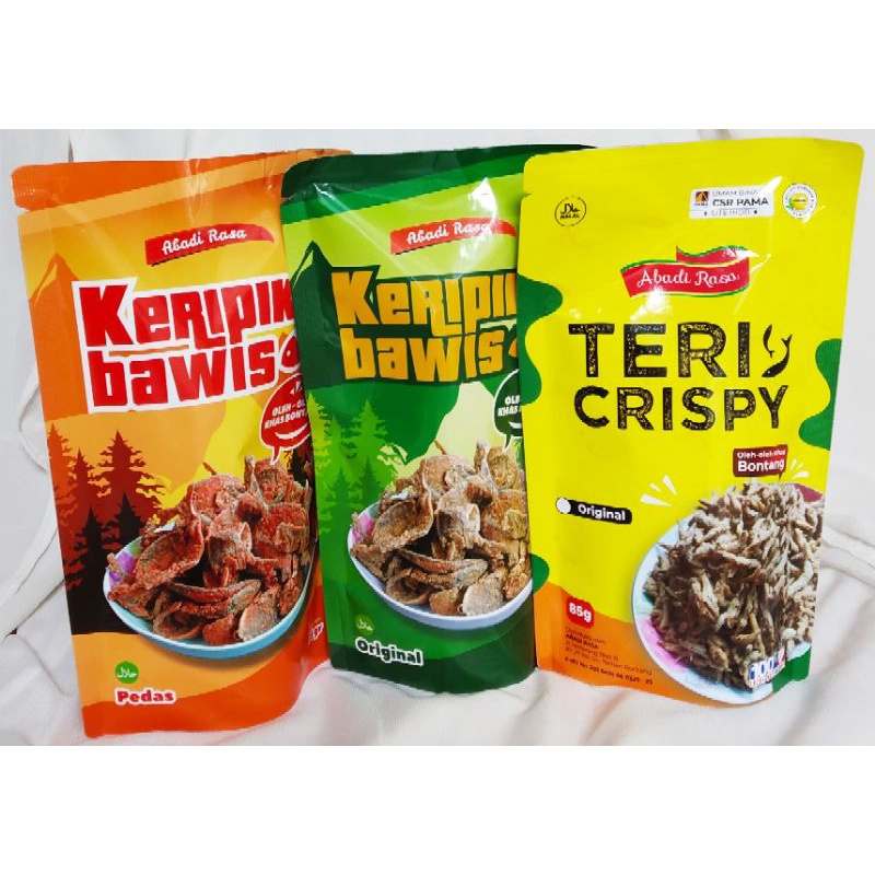 Jual Keripik Ikan Bawis Khas Bontang Kalimantan Timur Shopee Indonesia