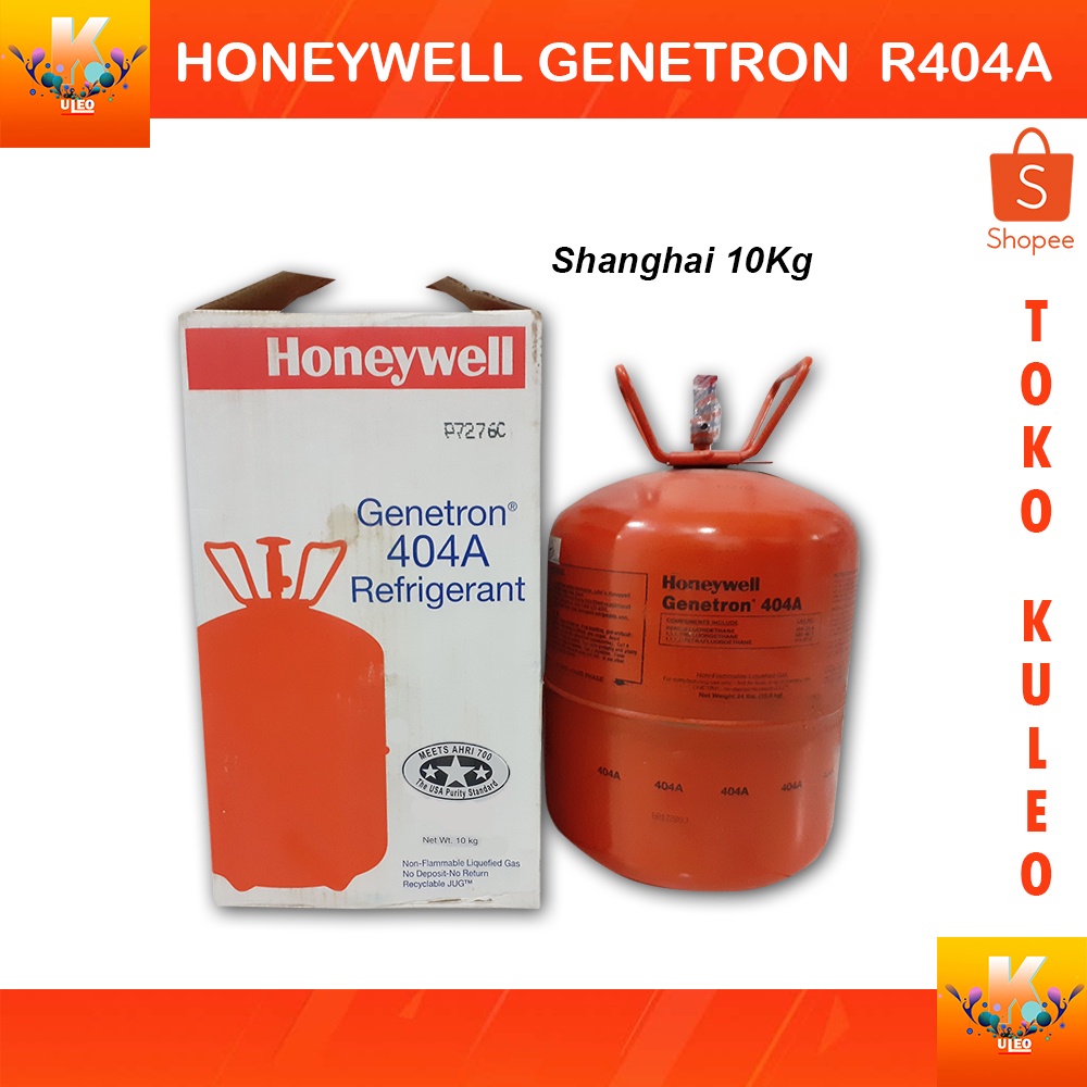 Jual Freon AC R404A HONEYWELL Shanghai 10Kg OrIginal Freon r 404A