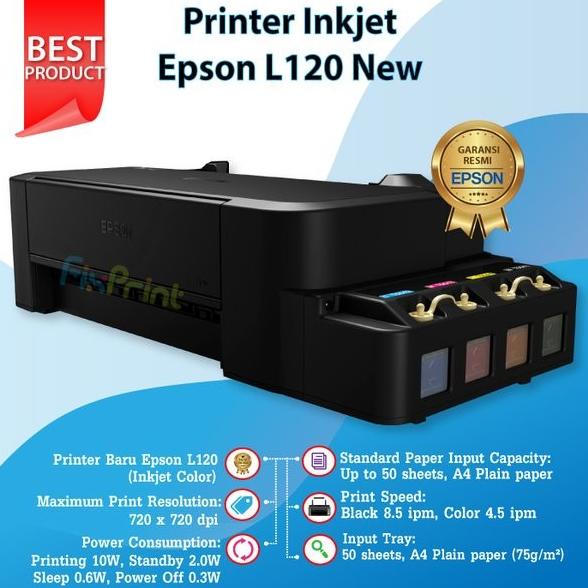 Jual Printer Epson L120 Ink Tank Printer Epson L120 L 120 L120 Infus System Chelsystore22 0525