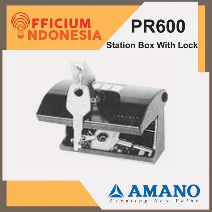 Jual Patrol Station Key Box Tempat Kunci Amano PR600 Watchman Clock