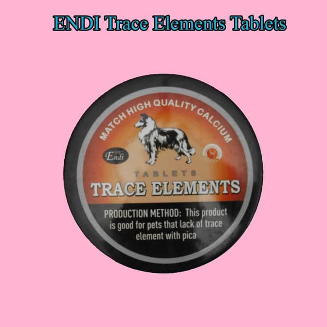 Jual Endi Trace Element Tablets/Vitamin Anjing | Shopee Indonesia