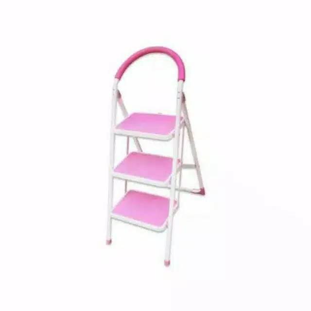 Jual Krisbow Tangga Besi Lipat Dengan 3 Anak Tangga | Shopee Indonesia