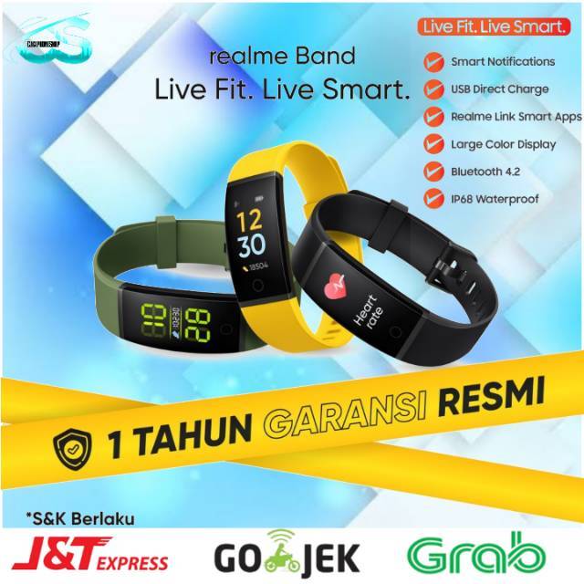 Jual Realme Band Smart Band Smart Watch Realme Garansi Resmi