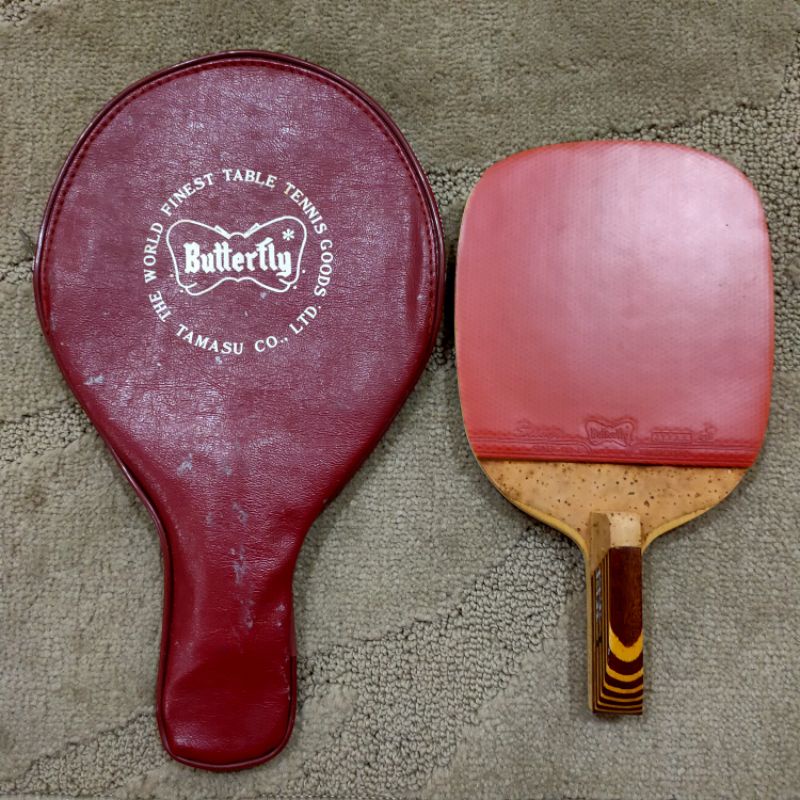 Jual Vintage Rare Butterfly Senkoh 1 Jpen 1 Ply Cypress/Hinoki Bet ...