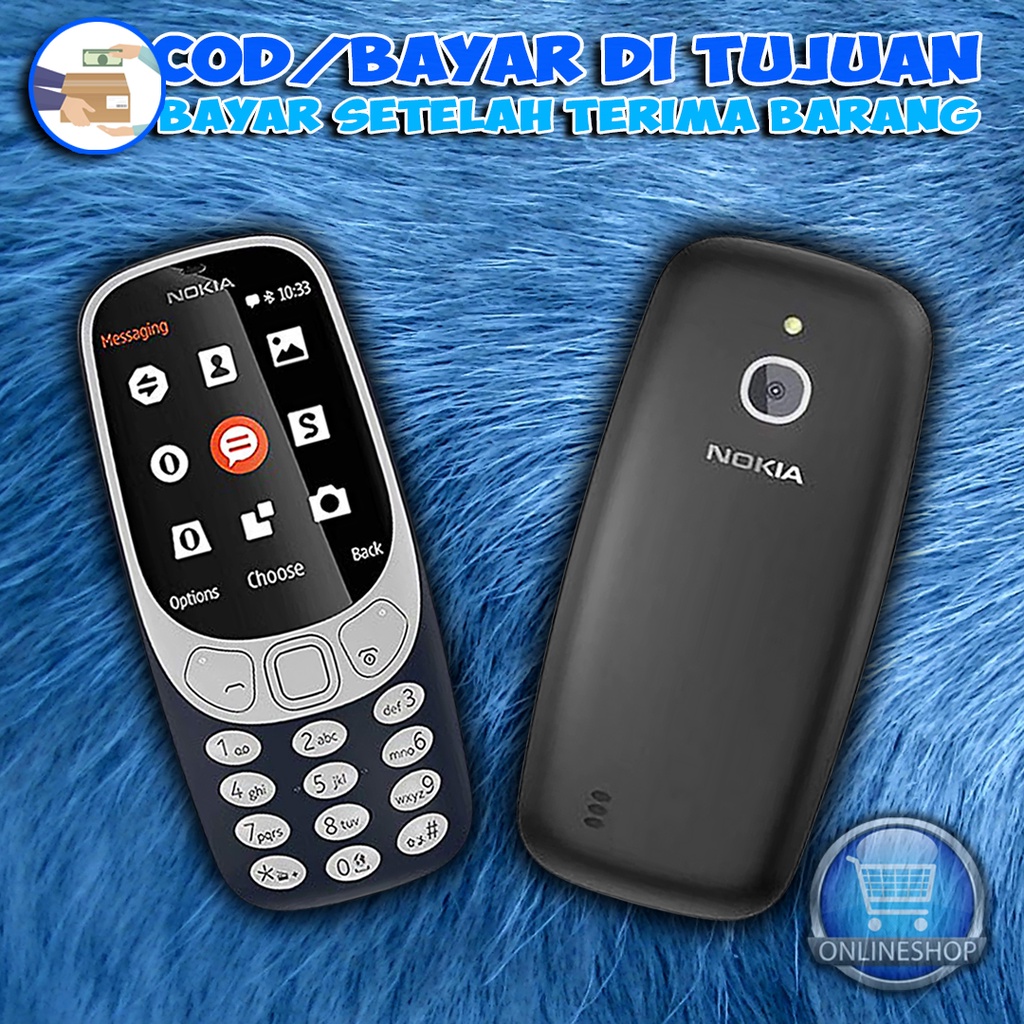 Nokia 3310 Dual Sim Jadul Bergaransi