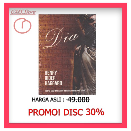 Jual DIA (HENRY RIDER HAGGARD) | Shopee Indonesia
