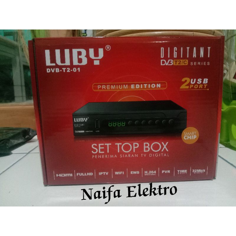 Jual Stb Luby Dvb T Fremium Edition Shopee Indonesia