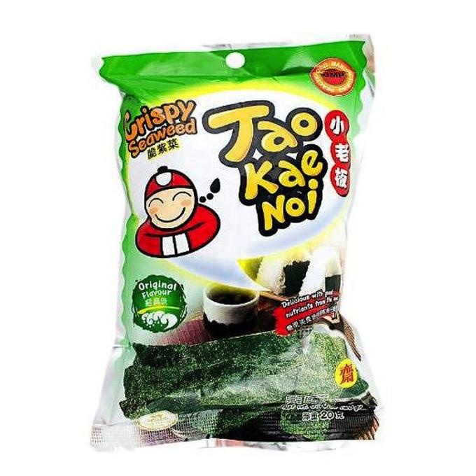 Jual Tao Kae Noi Crispy Original G Crispy Seaweed Snack Rumput Laut Shopee Indonesia