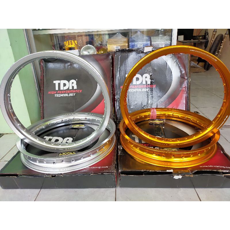 Jual Velg Tdr Sett Sepasang Ring Gold Silver Shopee Indonesia