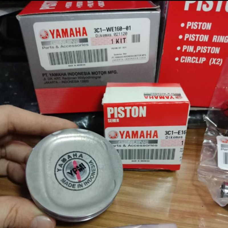Jual PISTON RING SEHER KIT 3C1 VIXION OLD LAMA NEW NVL NVA MX KING ...