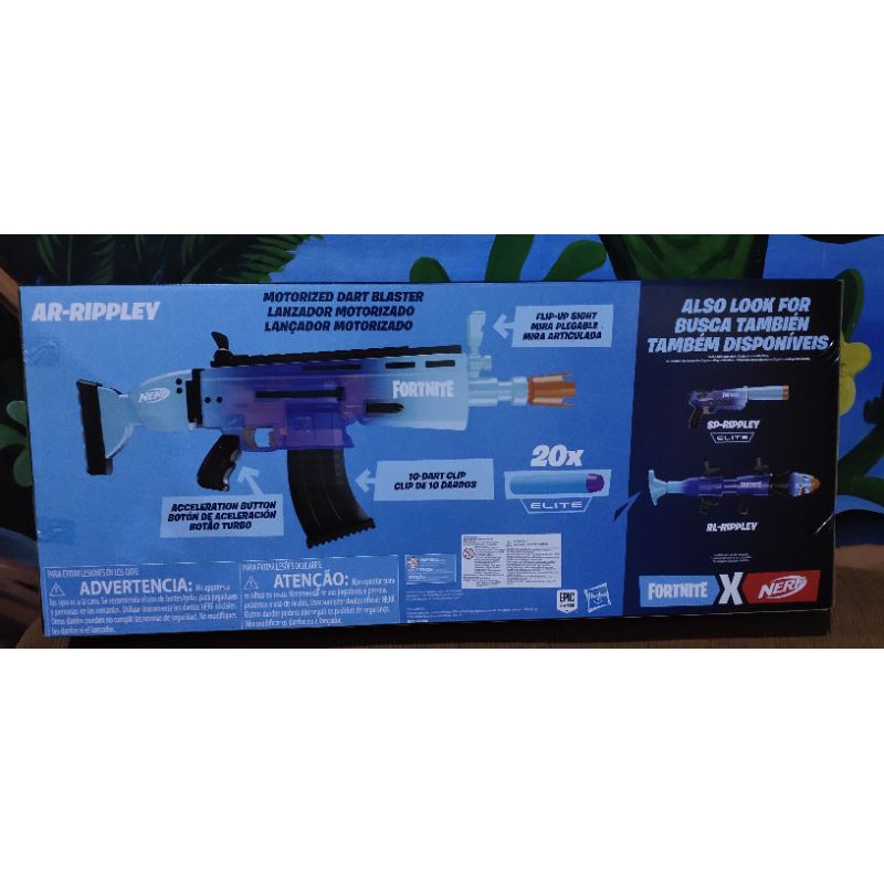 Jual Nerf Fortnite AR-Rippley (sale) | Shopee Indonesia