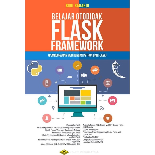 Jual Internet-komputer- Buku Belajar Otodidak Flask Framework Python ...