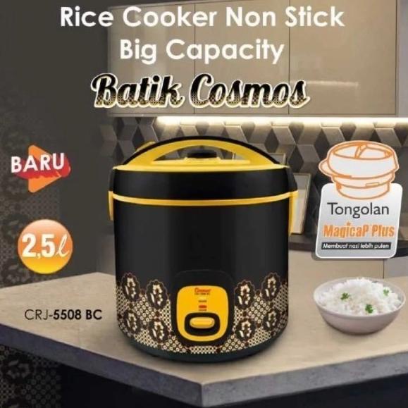 Jual Cosmos Rice Cooker 2.5 Liter Batik Series Crj-5508Bc Ddevias ...