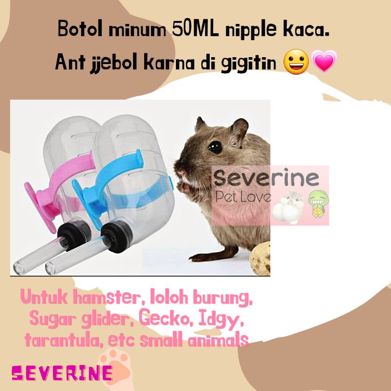 Jual botol minum hamster marmut tikus mencit dot hamster | Shopee Indonesia