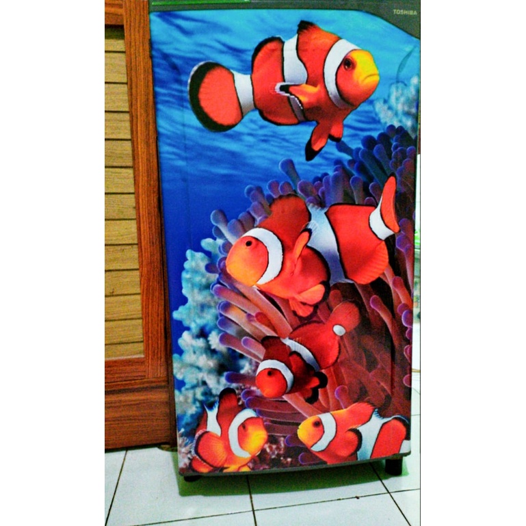 Jual Sticker Kulkas 1 Pintu Motif Nemo Fish | Shopee Indonesia