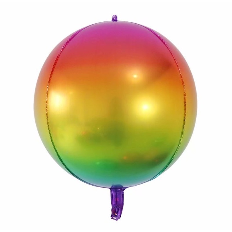 Jual BALON 4D DUNIA EARTH DISCO RAINBOW FOOTBALL | Shopee Indonesia