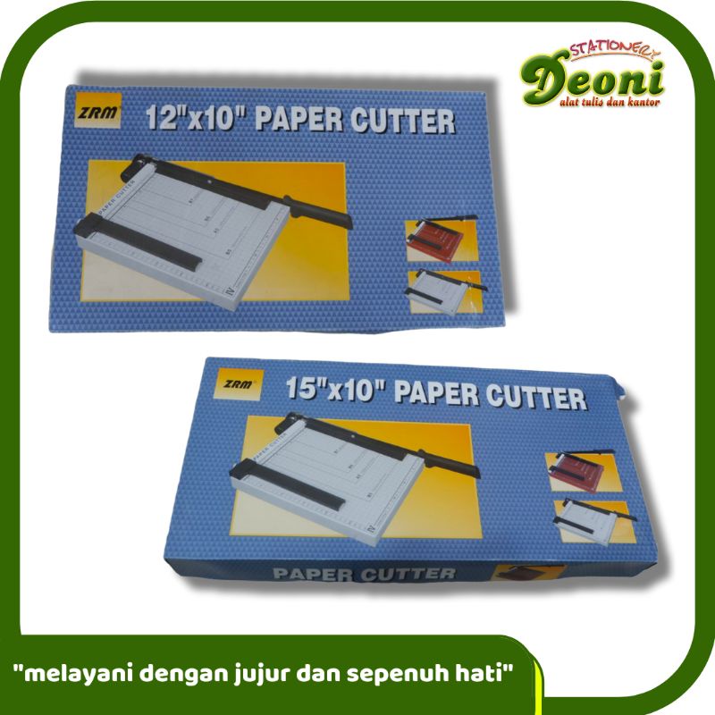 Jual Zrm Paper Cutter / Pemotong Kertas A4 F4 B4 A3 | Shopee Indonesia