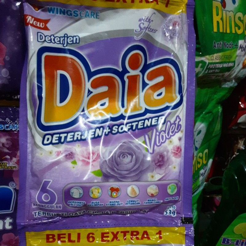Jual Daia 53gr 1 renceng (6 sachet) | Shopee Indonesia