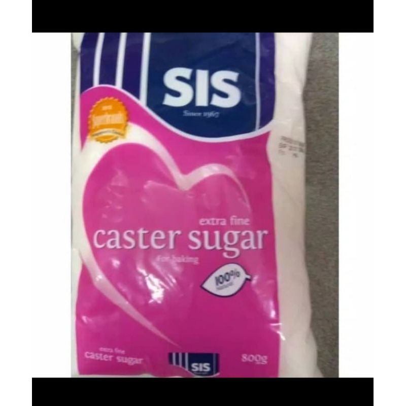 Jual Sis Caster Sugar Gula Castor Halus 800gr Shopee Indonesia