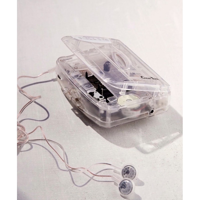 Jual [PRE ORDER] CLEAR CASSETTE PLAYER URBAN OUTFITTERS Shopee Indonesia
