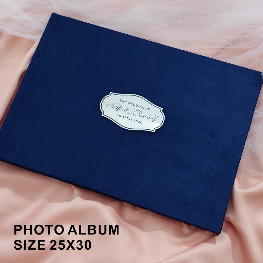 Jual PHOTOALBUM HARDCOVER / ALBUM FOTO [SIZE 25X30 - CUSTOM COVER ...