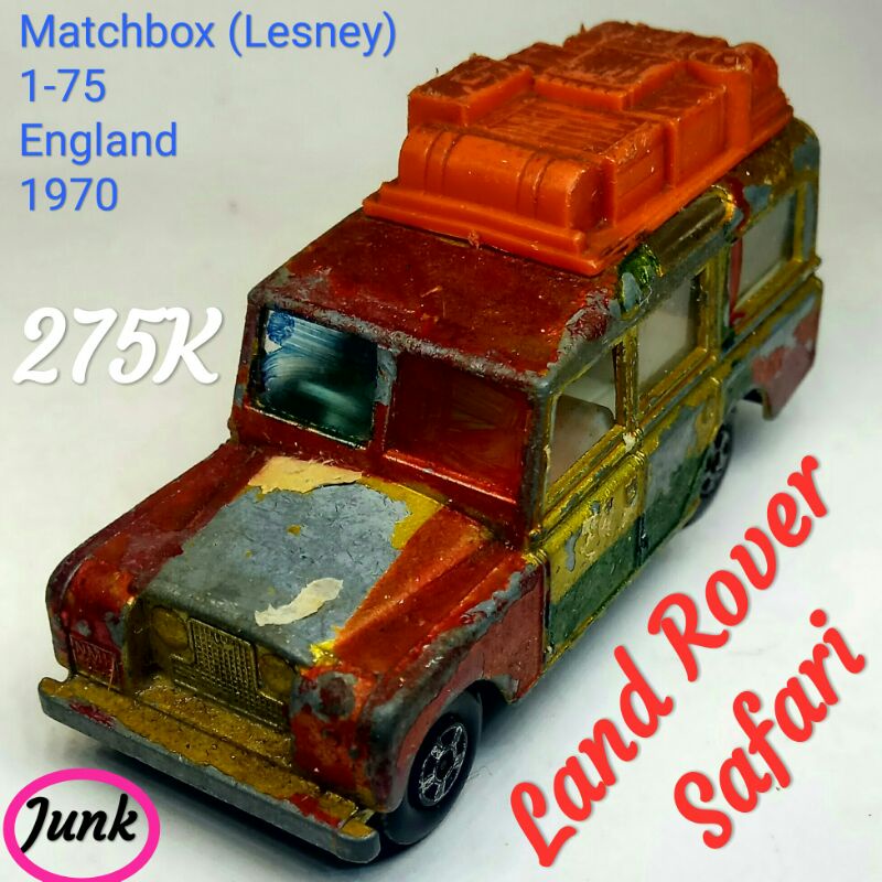 Jual Diecast Matchbox Lesney England Land Rover Safari | Shopee