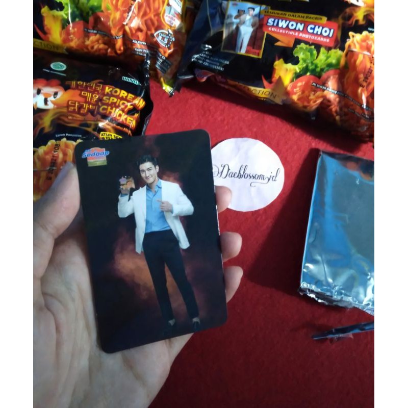Jual MIE SEDAAP SIWON | FREE PHOTOCARD SUJU | MIE SEDAP PHOTOCARD