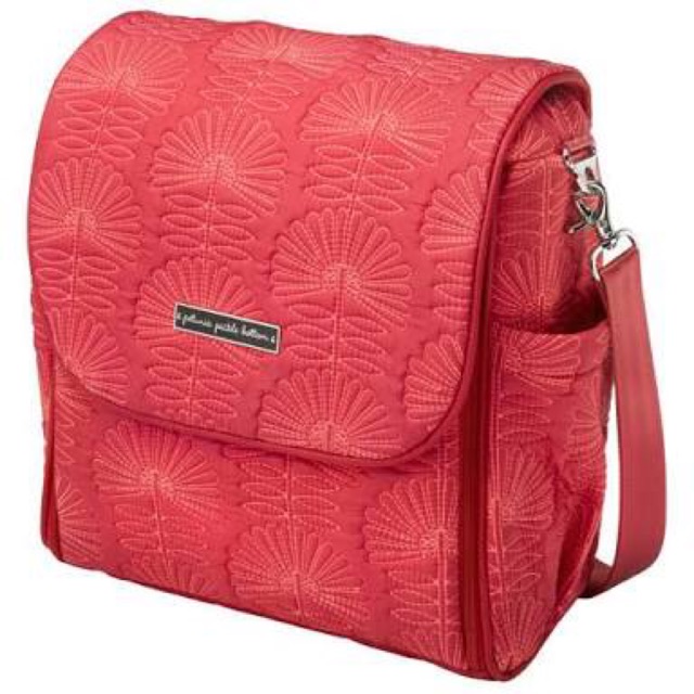 Diaper Backpack Petunia Pickle Bottom 'Embossed Boxy' Backpack