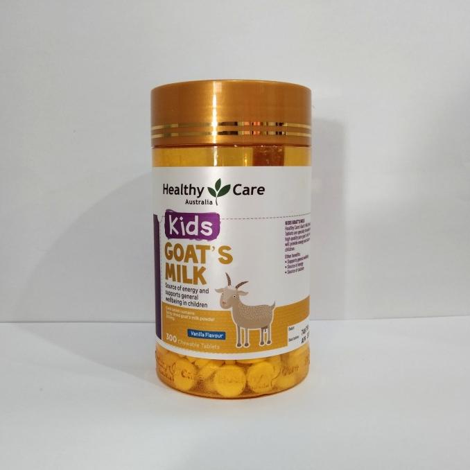 Jual Healthy Care Kids Goat's Milk Vanilla Flavour 300 Tablets Shopee