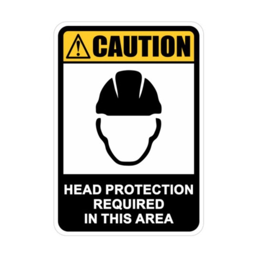 Jual Sign Head Protection Required 35cm x 50cm Plat Alumunium | Shopee ...