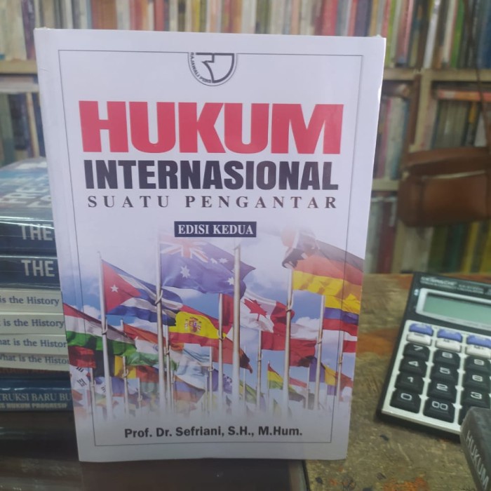 Jual Buku Hukum Internasional Suatu Pengantar Edisi 2 Sefriani | Shopee ...