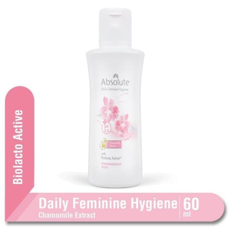 Jual Absolute Daily Feminine Hygiene Chamomile Extract 60 ml | Shopee ...