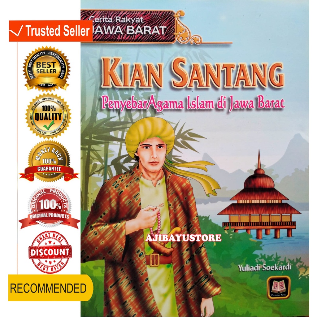 Jual Buku Cerita Rakyat Jawa Barat Kian Santang Penyebar Agama Islam Di