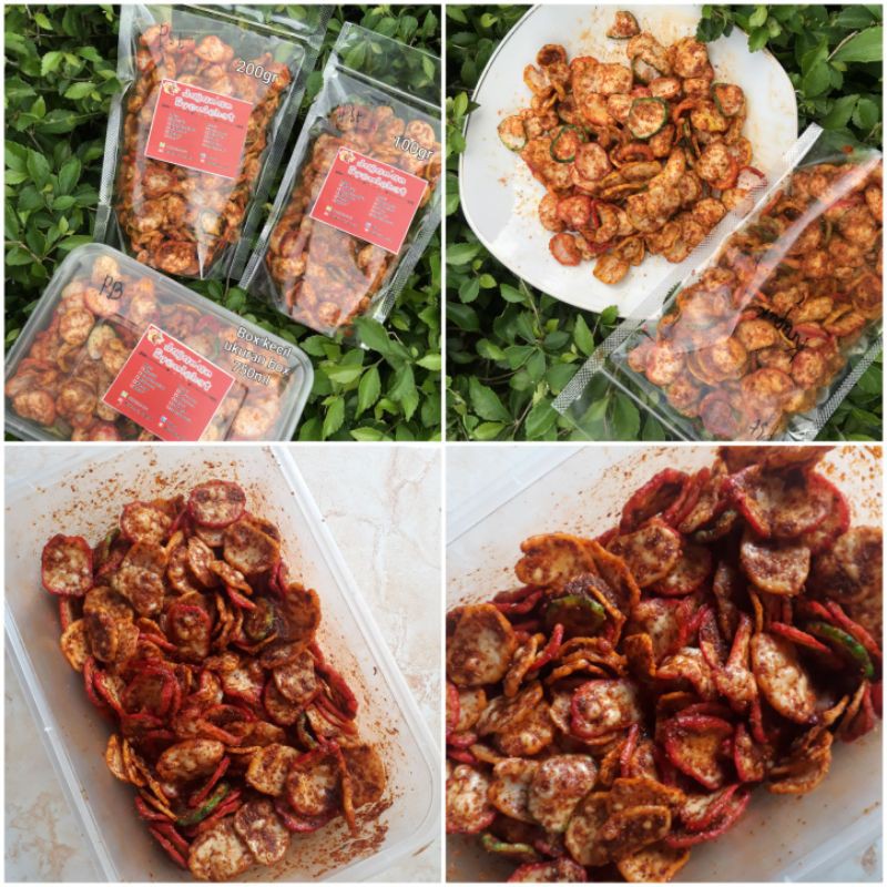 Jual KRUPUK SEBLAK (BOX & POUCH) BUMBU BASAH/ KRUPUK SEBLAK VIRAL ...