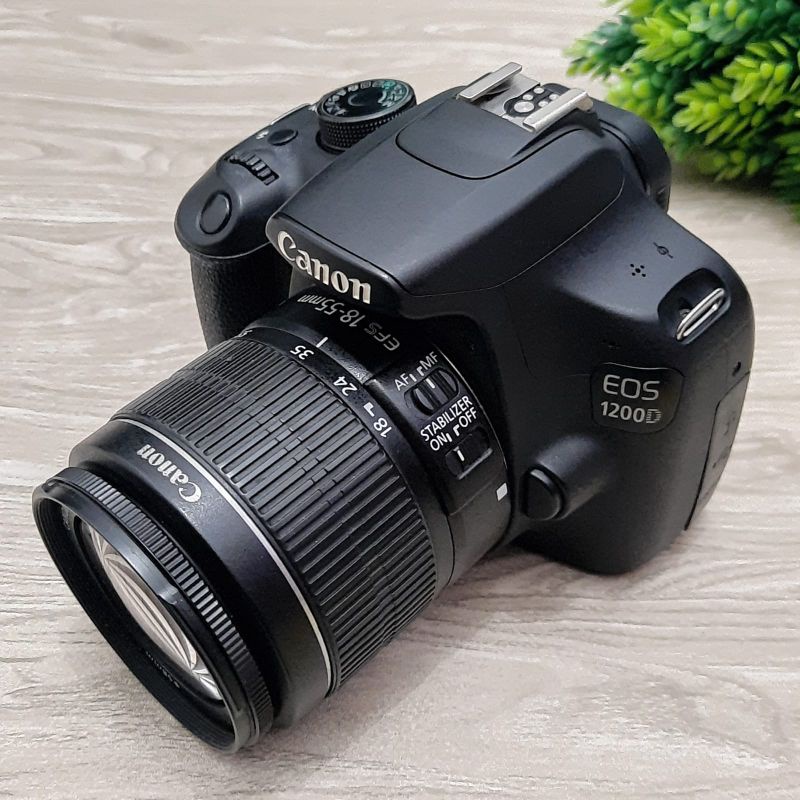 Jual Kamera Camera DSLR Canon 1200D Lensa Kit 1855mm bukan 1000D 1100D