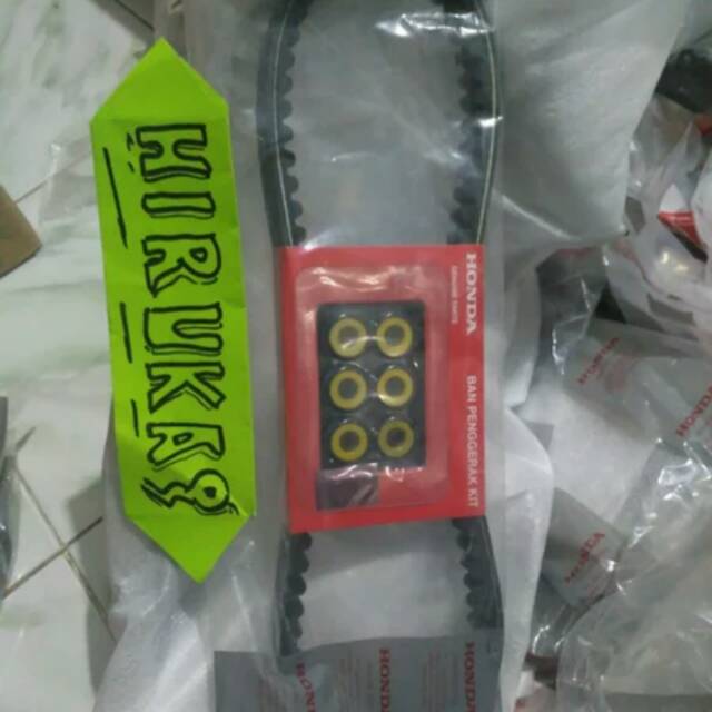 Jual 23100KZRBA0 HGP AHM 100 ORIGINAL VAN BELT VBELT VARIO 125 FI