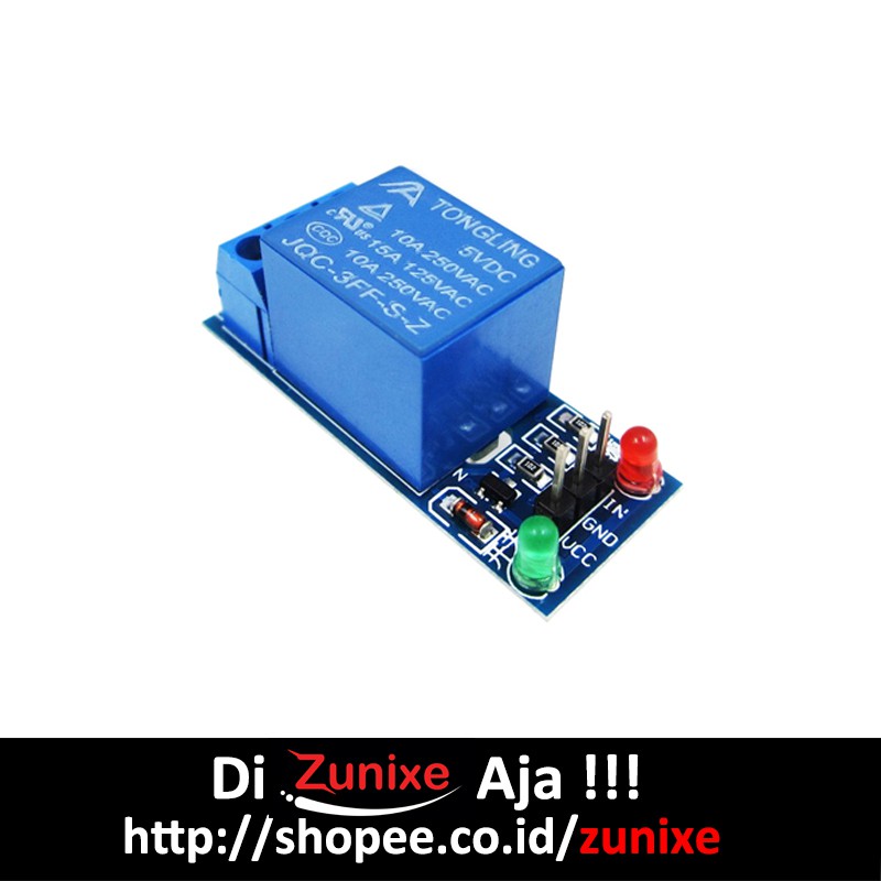 Jual RELAY 5V 1 CHANNEL ACTIVE HIGH / ACTIVE LOW | Shopee Indonesia