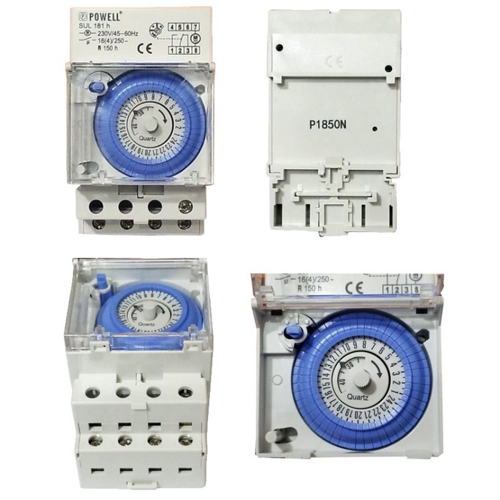 Jual Timer Switch Analog SUL 181 Model THEBEN Merk POWELL | Shopee ...