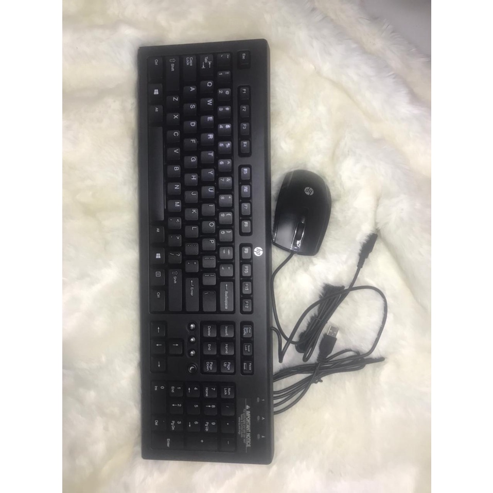 Jual HP USB Essential Keyboard and Mouse PR1101U | Shopee Indonesia