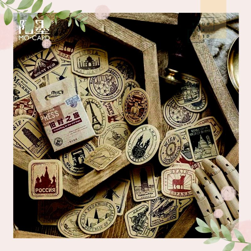 Jual Sticker Set - Vintage A / Journal / Bujo / Label Stiker | Shopee