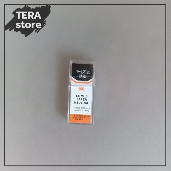 Jual litmus paper neutral kertas lakmus indicator test paper test strip