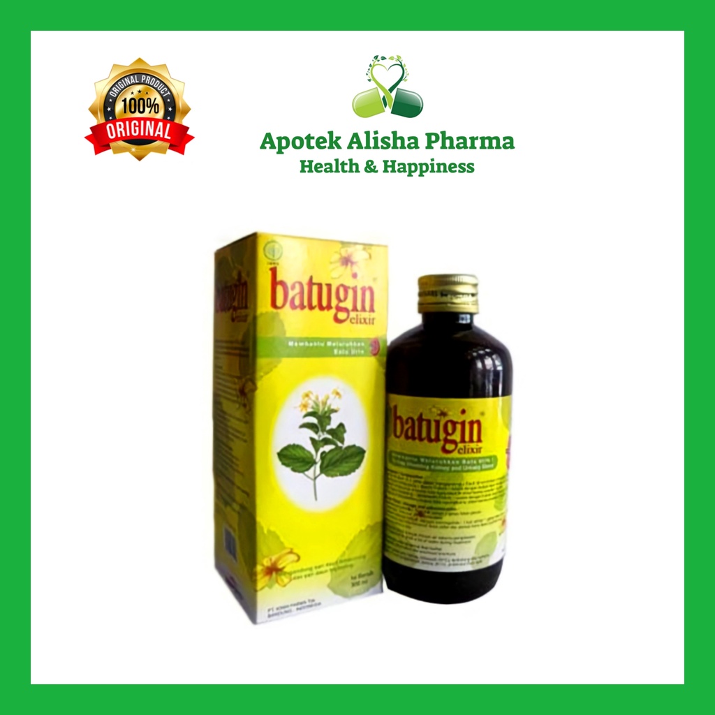 Jual Batugin Elixir 120/300ml - Batugin Sirup Herbal Kejibeling Untuk ...